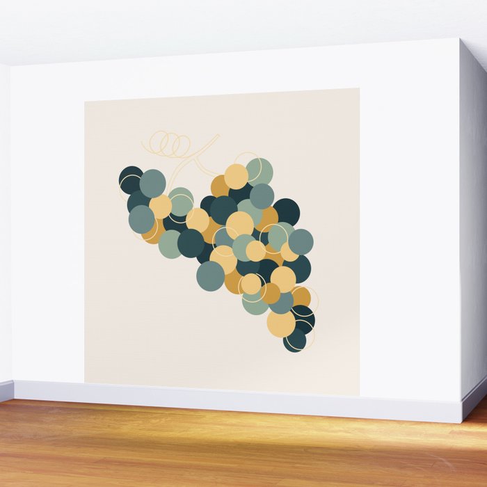 Grapes VIII Wall Mural Gallery Image 2