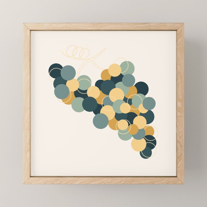 Grapes VIII Mini Art Print Gallery Image 1