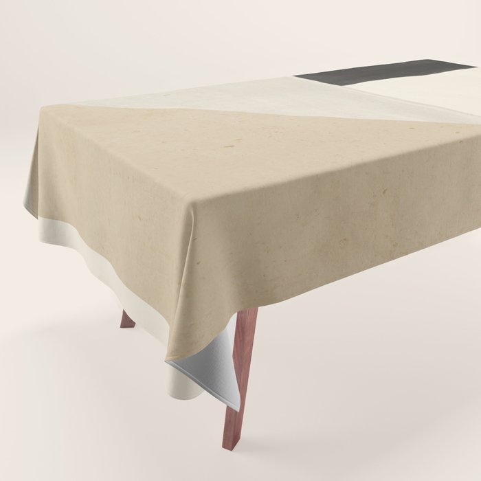 Modern Abstract Minimal Shapes 11 Tablecloth Gallery Image 1