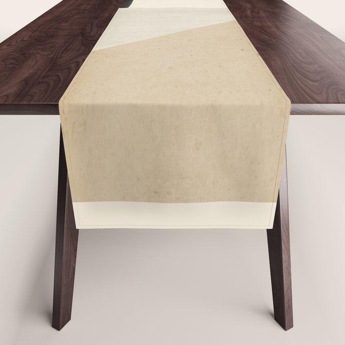Modern Abstract Minimal Shapes 11 Table Runner Gallery Image 1