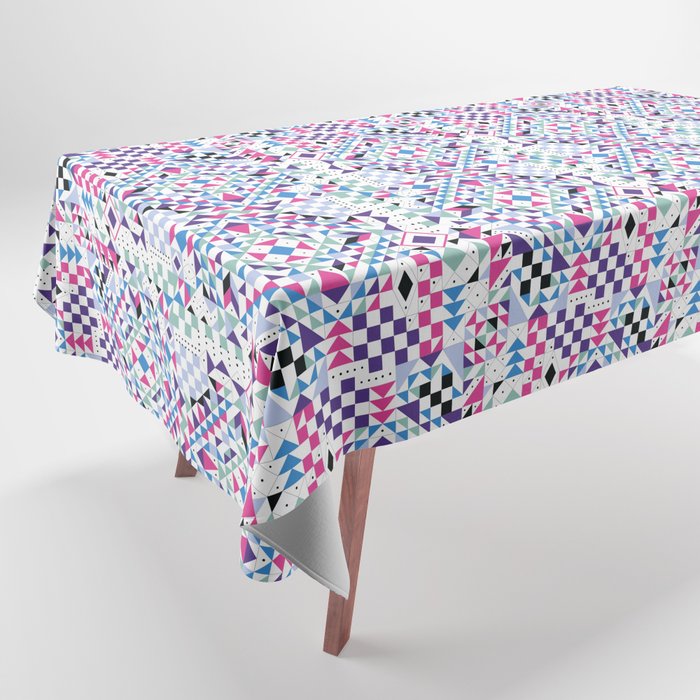 BM3 Tribal geometric Tablecloth Gallery Image 1
