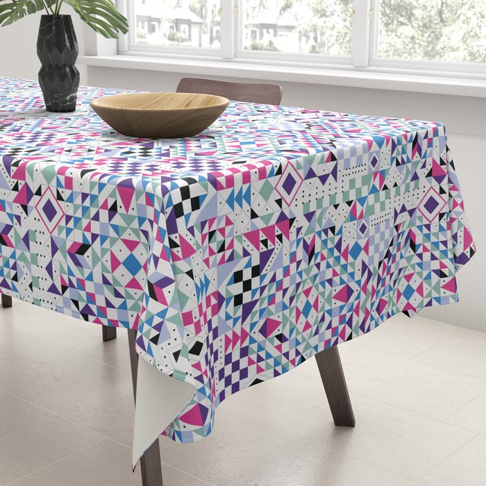BM3 Tribal geometric Tablecloth Gallery Image 3