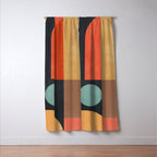 geometric abstract 19 Window Curtain Gallery Image 3