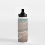 Santa Monica Beach - Coastal Landscape Photography, California Water Bottle Gallery Image 2