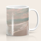 Santa Monica Beach - Coastal Landscape Photography, California Coffee Mug Gallery Image 1