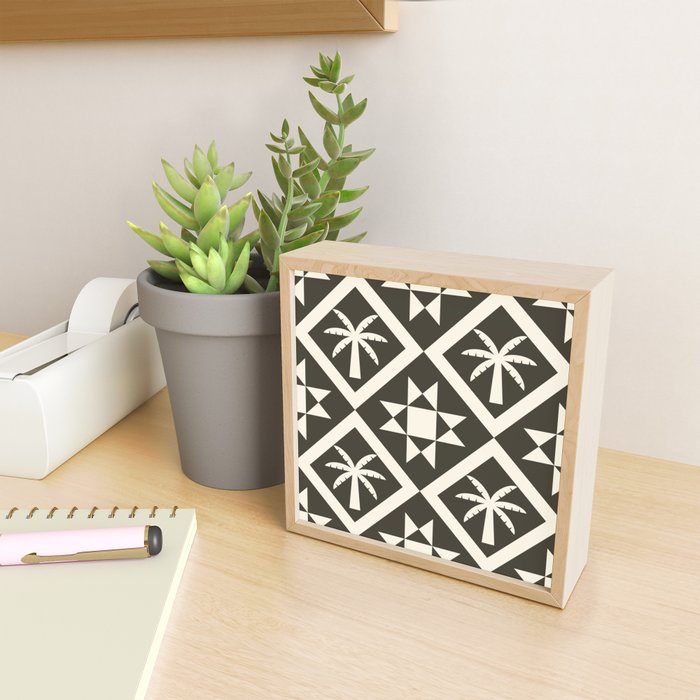 Bohemian Geometric Pattern 05B Mini Art Print Gallery Image 2