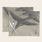 Crows in the snow Placemat Gallery Image 1