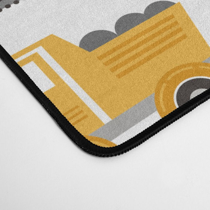 Construction Trucks Desk Mat Gallery Image 4