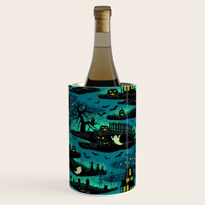 Halloween Night - Fox Fire Green Wine Chiller Gallery Image 3