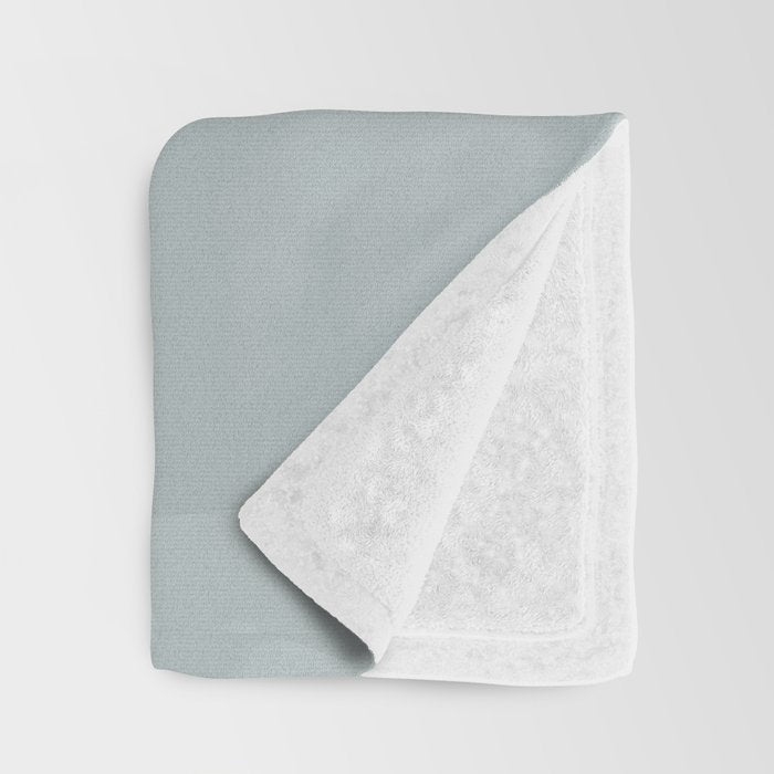 Wildflower bouquet in vase illustration - beige muted pink and dusty green flowers Throw Blanket Gallery Image 3