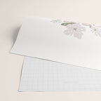 Wildflower bouquet in vase illustration - beige muted pink and dusty green flowers Wrapping Paper Gallery Image 2