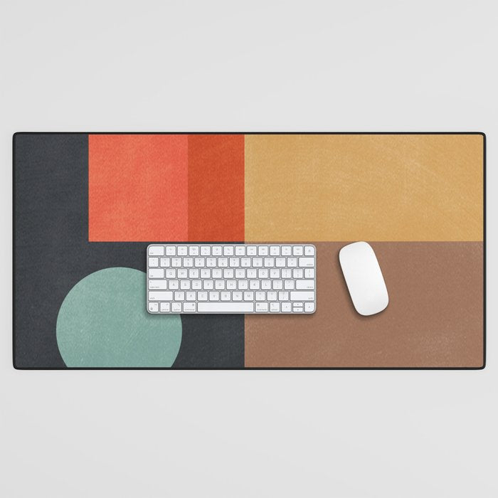 geometric abstract 19 Desk Mat Gallery Image 1