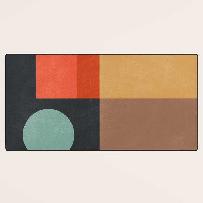 geometric abstract 19 Desk Mat Gallery Image 3