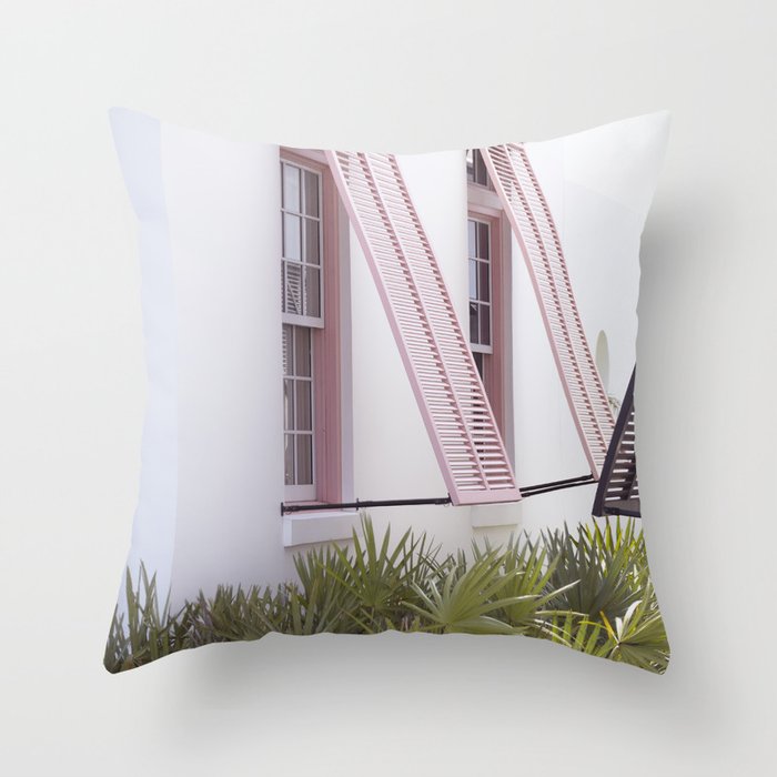 Alys Beach no. 2 x Florida Photography Throw Pillow Gallery Image 1