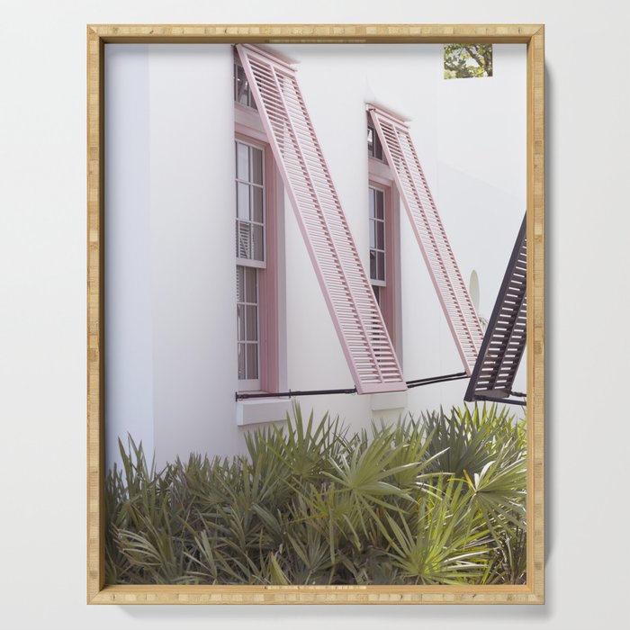 Alys Beach no. 2 x Florida Photography Serving Tray Gallery Image 1