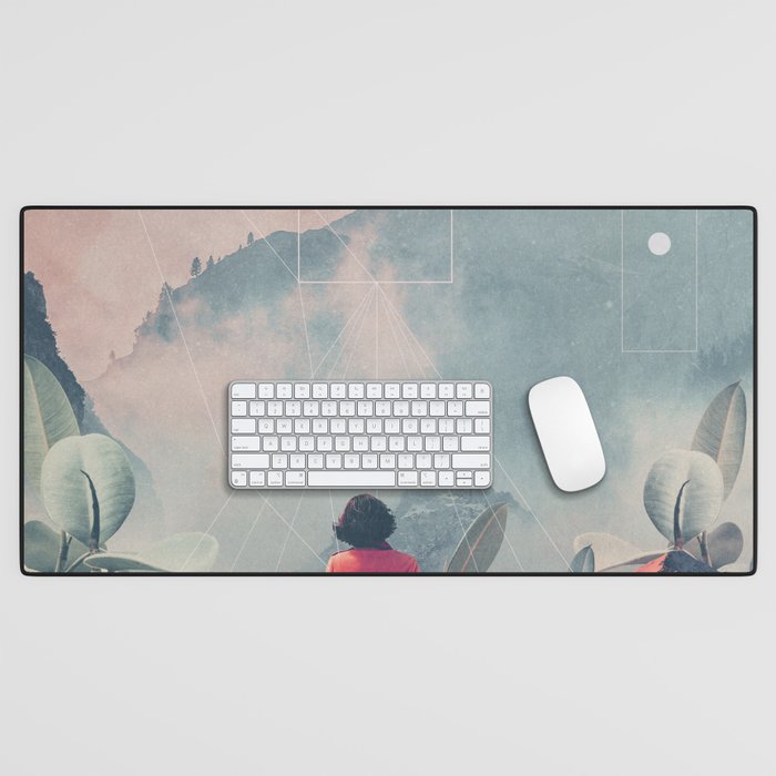 Lost in the 17th Dimension Desk Mat Gallery Image 1