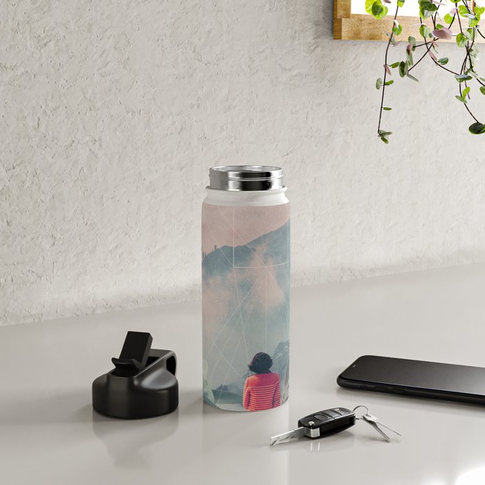 Lost in the 17th Dimension Water Bottle Gallery Image 4