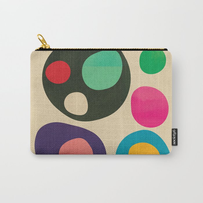 Mid-Century Abstract Balance 11 Carry All Pouch Gallery Image 1