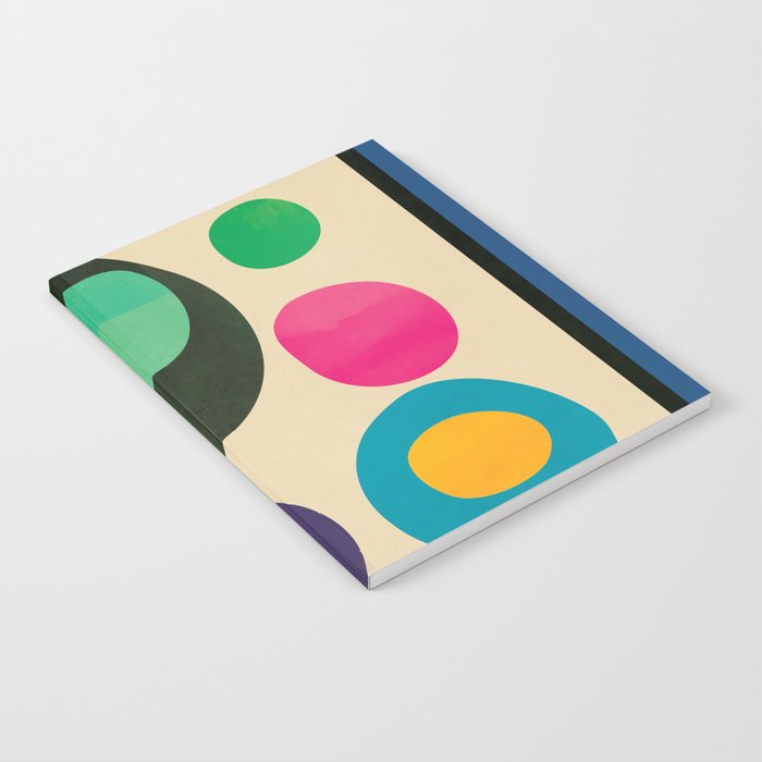 Mid-Century Abstract Balance 11 Notebook Gallery Image 1