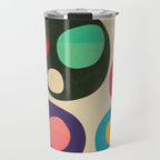 Mid-Century Abstract Balance 11 Travel Mug Gallery Image 1