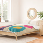 Mid-Century Abstract Balance 11 Duvet Cover Gallery Image 2