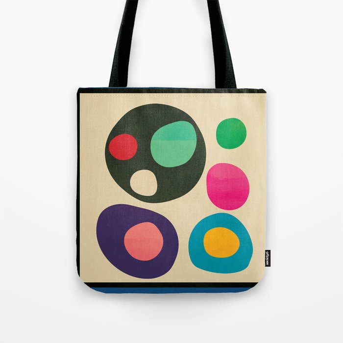 Mid-Century Abstract Balance 11 Tote Bag Gallery Image 1