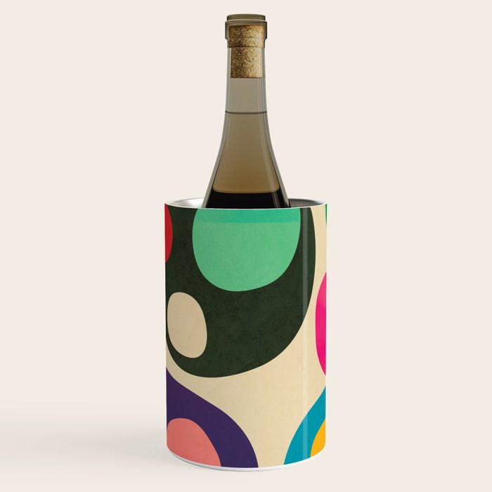 Mid-Century Abstract Balance 11 Wine Chiller Gallery Image 1