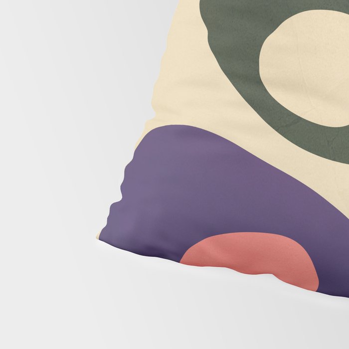 Mid-Century Abstract Balance 11 Pillow Sham Gallery Image 4