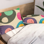 Mid-Century Abstract Balance 11 Pillow Sham Gallery Image 2