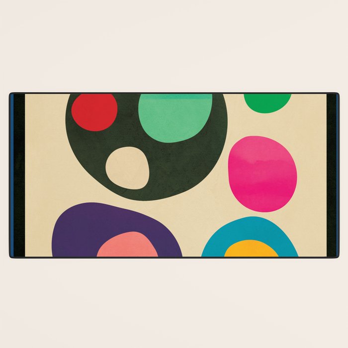 Mid-Century Abstract Balance 11 Desk Mat Gallery Image 3