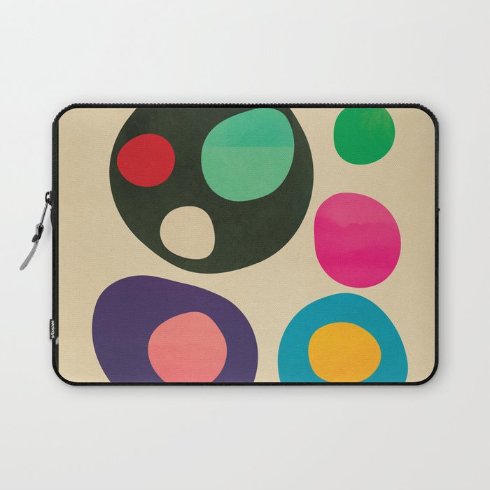 Mid-Century Abstract Balance 11 Laptop Sleeve Gallery Image 1