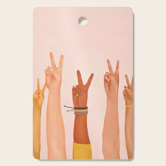 Peace Cutting Board Gallery Image 1