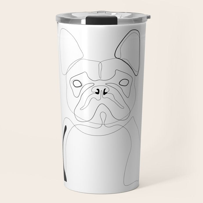 French Bulldog Travel Mug Gallery Image 1