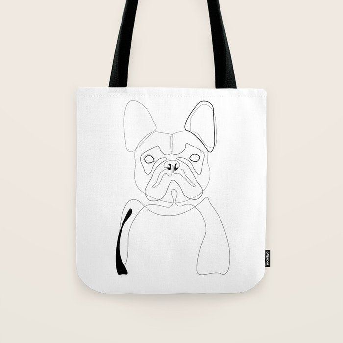 French Bulldog Tote Bag Gallery Image 1