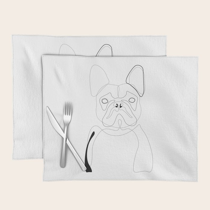 French Bulldog Placemat Gallery Image 1