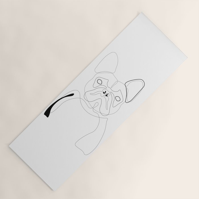 French Bulldog Yoga Mat Gallery Image 1