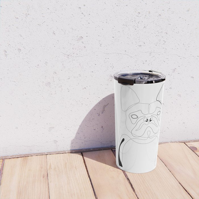 French Bulldog Travel Mug Gallery Image 4