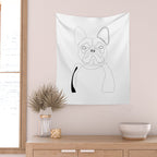 French Bulldog Wall Tapestry Gallery Image 2