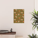 Aries Orange Print Poster Gallery Image 2