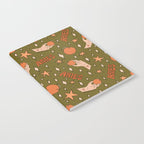 Aries Orange Print Notebook Gallery Image 2