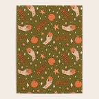 Aries Orange Print Poster Gallery Image 4