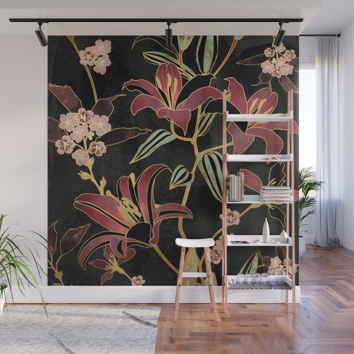 Lily Wall Mural Gallery Image 1