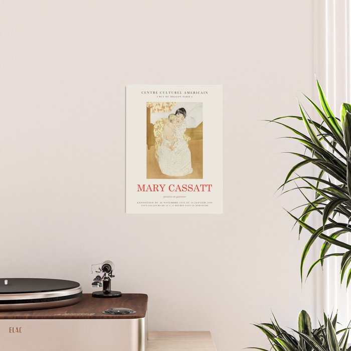 Mary Cassatt Vintage Art Exhibition Poster, 1959 Poster Gallery Image 2