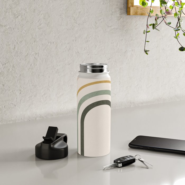 Minimal Geometric 50 Water Bottle Gallery Image 5