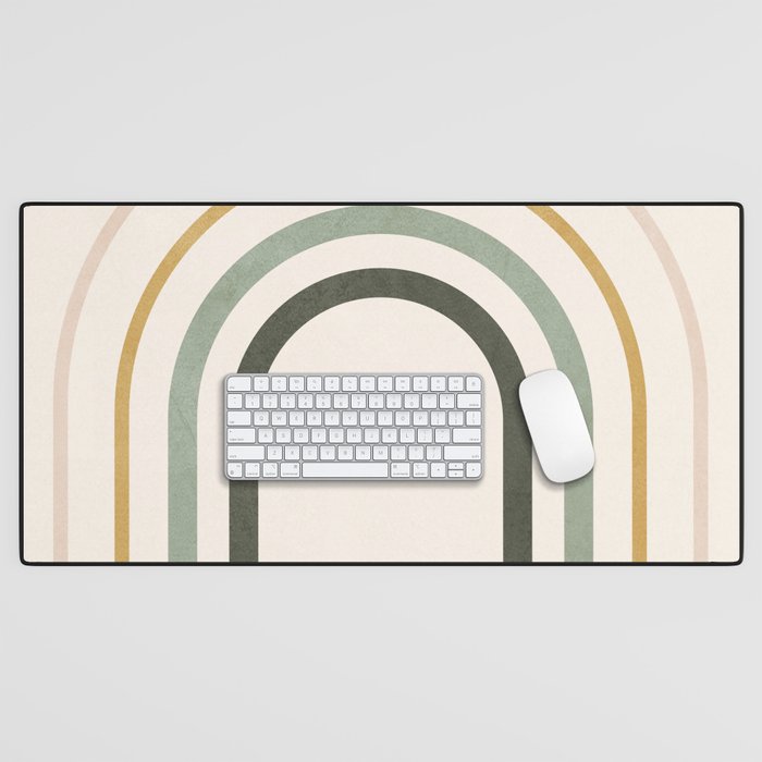 Minimal Geometric 50 Desk Mat Gallery Image 1