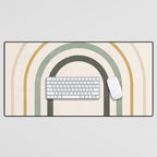 Minimal Geometric 50 Desk Mat Gallery Image 1