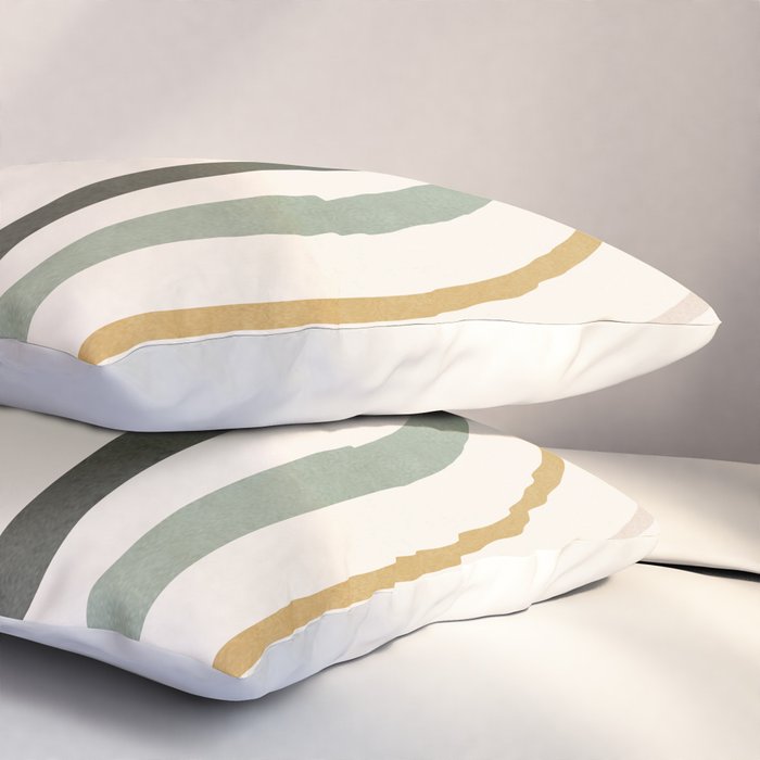 Minimal Geometric 50 Pillow Sham Gallery Image 3