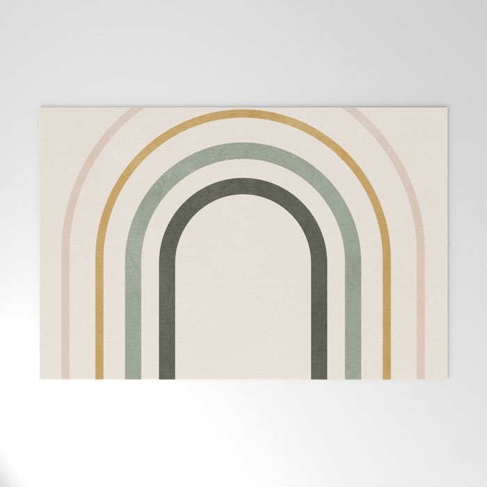 Minimal Geometric 50 Welcome Mat Gallery Image 1