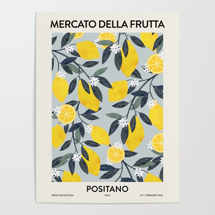 Fruit Market Positano Italy Poster Gallery Image 4