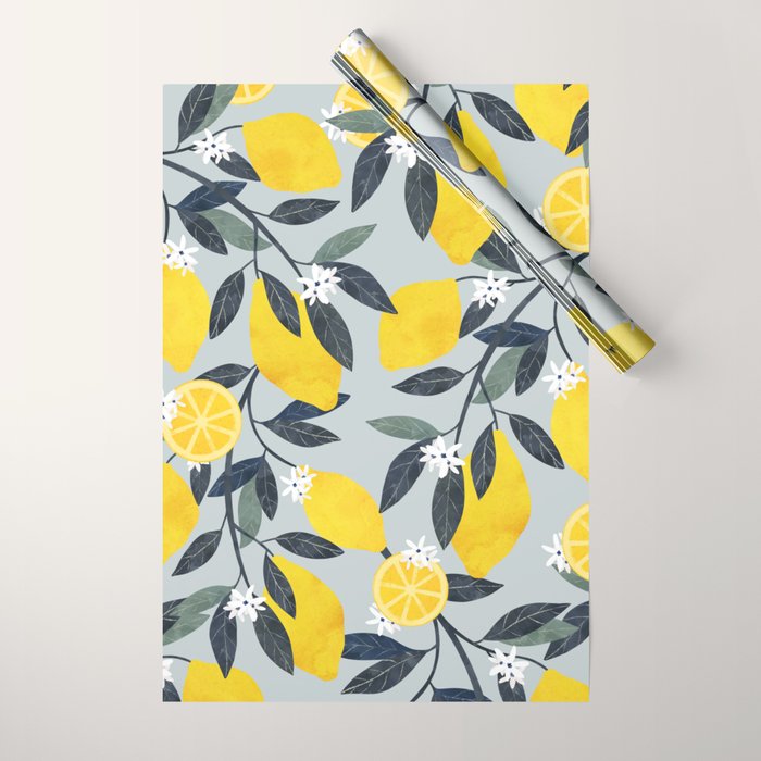 Fruit Market Positano Italy Wrapping Paper Gallery Image 1
